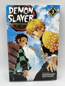 Demon Slayer: Kimetsu no Yaiba Vol. 3 Manga Koyoharu Gotouge, English, New - Picture 1 of 8