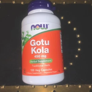 Now Foods Gotu Kola 450mg 100 Capsule 1/26 - Picture 1 of 4