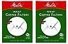 Melitta White Wrap Around Coffee Filter for Percolator (pack of 2)