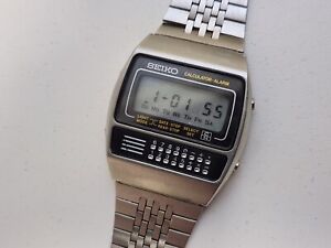 VINTAGE SEIKO CALCULATOR WATCH C359-5000 MADE IN JAPAN