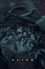 Alien film soie science-fiction impression film d'action peinture art mural décoration - AFFICHE 20x30