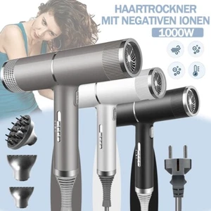1000W Profi Haartrockner Ionen Föhn mit 3 Diffusor Haarfön Hair Dryer Styler - Bild 1 von 23