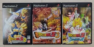 Dragon Ball Z 2 3 Sparking Set Lot Bundle - Playstation 2 PS2 - Japan Vgood! - Picture 1 of 7