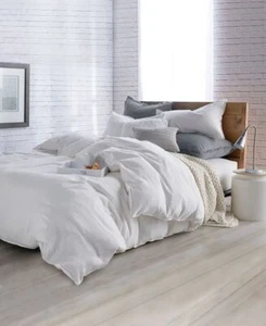 Dkny Pure Comfy King Comforter Set Bedding, White - Picture 1 of 4