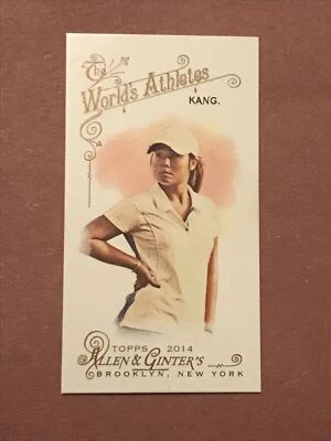 2014 Topps Allen and Ginter MINI A&G BACK #273 Danielle Kang Card Golf Golfer - Image 1 of 2