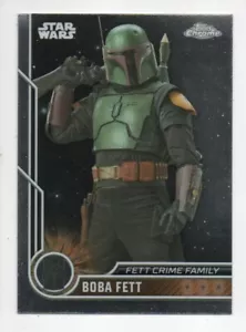 2023 Topps Chrome Star Wars Boba Fett Trading Card #89 - Picture 1 of 2
