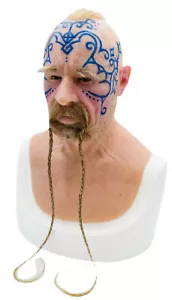 Realistische handgefertigte Silikonmaske ""Frode"" Wikinger, realistisch, skandinavisch - Bild 1 von 5
