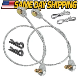 (2 Pack) 746-0968 Deck Lift Cable fits Cub Cadet MTD Troy-Bilt Craftsman Ryobi - Picture 1 of 2