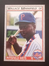 1990 Pittsfield Mets Wallace Minnifield #4