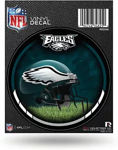 Philadelphia Eagles NFL Round Sticker Decal Full Color 4 1/2"x 4 1/2" FREE SHIP - Picture 1 of 5