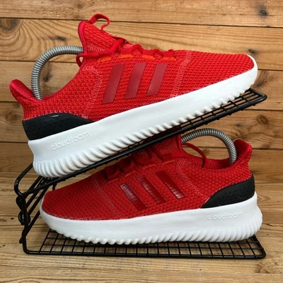 Adidas Entrenadores Mujer Talla UK 5 Cloudfoam Ultimate Rojo Malla Zapatos para Correr Foto 1 de 4