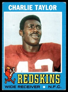 1971 Topps #26 CHARLIE TAYLOR Washington Redskins EX - Picture 1 of 4