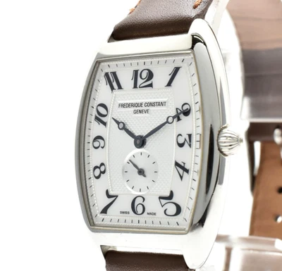 [N COMO NUEVO] Frederique Constant FC235X3T25/6 Blanco Pequeño Segundo Reloj Hombre JAPÓN Foto 1 de 4