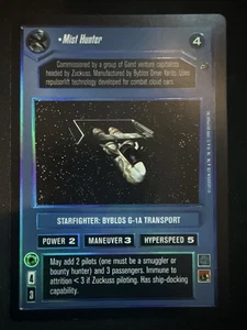 Star Wars CCG Decipher SWCCG: Reflections FOIL - Mist Hunter - Picture 1 of 2