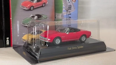 KYOSHO 1/64 Fiat Dino Spider Rojo Diecast Modelo Coche de/Japón Foto 1 de 4