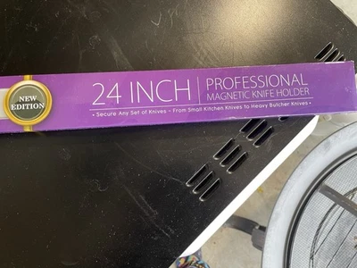 24 Inch Heavy-Duty Magnetic Knife Holder For Wall (Large Size) | Knife Bar - Image 1 of 3