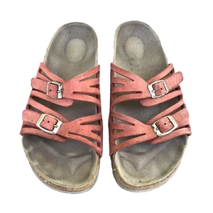 Birkenstock Granada Peach Sandals Women's US 8 EUR 39 *FLAWED* - Picture 1 of 15
