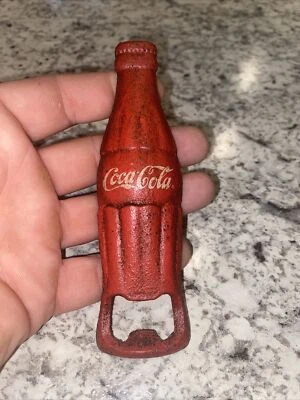 Coca Cola Bottle Opener Come Collector Patina Soda Pepsi Beer BBQ Gear GIFT - Image 1 of 4