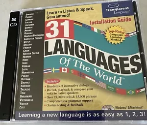 31 Languages of the World-2 CD Set - Picture 1 of 4