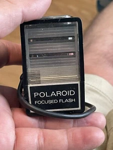 Antiguo Retro Clásico POLAROID FOCUS FLASH Modelo 490 De Colección Sin Probar - Imagen 1 de 5