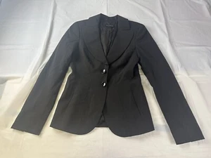 Escada Women's Brown Button Front Blazer Size 34 Wool - Picture 1 of 7