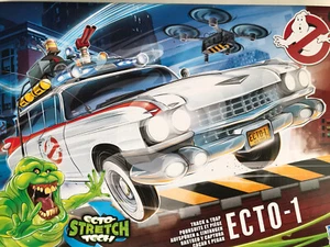 Ghostbusters Frozen Empire Ecto-1 includes Slimer with Ecto StretchTech NIB - Picture 1 of 4