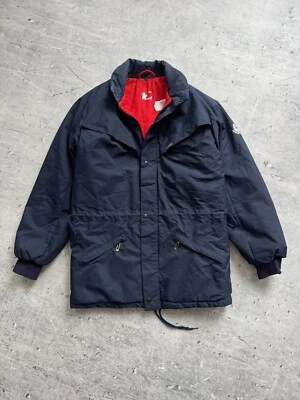 Rare Moncler Vintage 80s Down Jacket Blue Size: L - Image 1 of 4