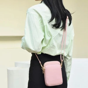 With Headphone Plug Shoulder Bags 3 Layer Walle Crossbody Bags - Picture 1 of 18