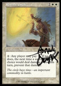 Rhystic Circle - Magic The Gathering Card - Rare - Picture 1 of 2