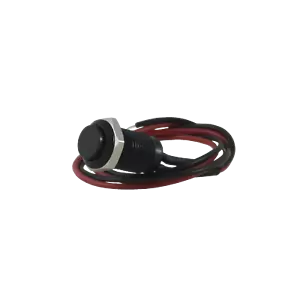 Interruptor de apagado para guitarra momentáneo de metal Tesi IDO Super M 10 mm negro - Imagen 1 de 5