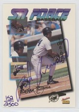 1995 Signature Rookies Tetrad SR Force Auto /2500 Ruben Rivera #F13 Auto