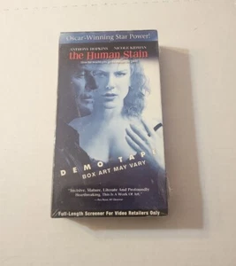 The Human Stain RARE Miramax Demo Tape Screener 2003 VHS Nicole Kidman NEW - Picture 1 of 3