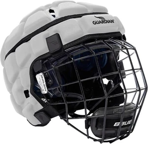 Guardian Cap - Soft-Shell Helmet Cover for Hockey, White XT - Picture 1 of 9