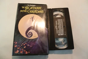 THE NIGHTMARE BEFORE CHRISTMAS 1993 VHS RATED PG TIM BURTON - Picture 1 of 2