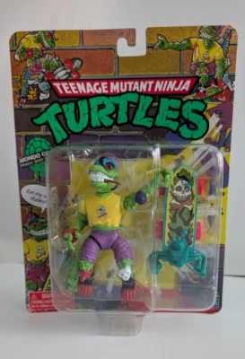 Figura Clásica Tortugas Ninja Adolescentes Mutantes 40 Años - Mondo Gecko 4" 2024 Compañeros de Juego Foto 1 de 4