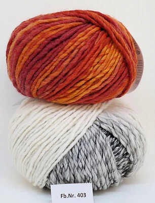 Wolle Restposten 250g KnitEnsemble für Mütze und Rundschal von Katia