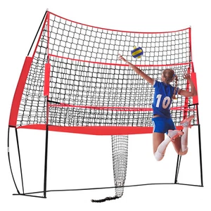 Volleyball Training Net Volleyball Practice Net Volleyball Trainer Equipment Net - Picture 1 of 9