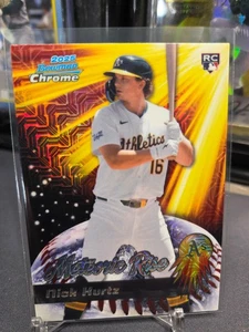 Nick Kurtz 2025 Bowman Chrome Mega #MR-7 🔥 RC Meteoric Rise 🔥 Mojo Rookie A's - Picture 1 of 2