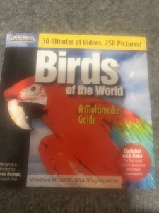 Vintage 1999 Birds Of The World A Multimedia Guide CD ROM New  - Picture 1 of 2