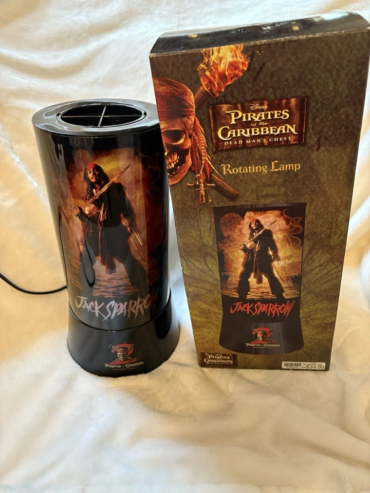 Disney Pirates of the Caribbean Jack Sparrow Motion Light Lamp - Image 1 of 1