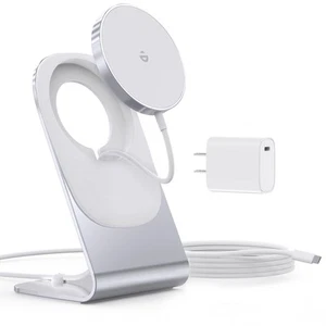 Magnetic Wireless Charger for iPhone 16/15/14/13/12 - Mag Charger+20W USB C A... - Picture 1 of 6