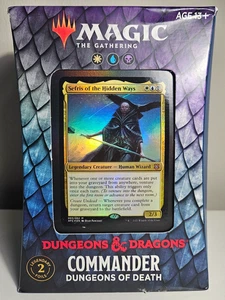 Magic The Gathering MTG - D&D Dungeons of Death Commander Deck - New Sealed - Picture 1 of 6