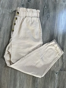 ZARA High-Waist Hose mit Knöpfen – Gr. 38/40 – wie neu - Bild 1 von 3