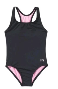 TYR Girls' Durafast Lite Ella Maxfit Swimsuit Size S 6/6X - Picture 1 of 3