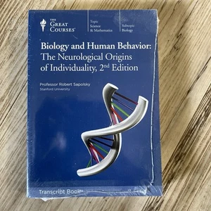 Great Courses Biology and Human Behavior : The Neurological Origins New Sealed - Picture 1 of 2