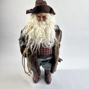 Vintage 20” Cowboy Santa - Picture 1 of 7