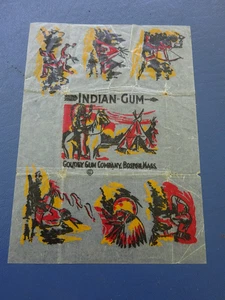 Original Goudey Indian Gum Wrapper von 1933, schön - Bild 1 von 5