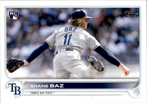 2022 Topps #421 Shane Baz Rookie Image Variations - Picture 1 of 2