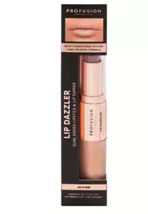 PROFUSION Cosmetics LIP DAZZLER doppelseitiger Lippenstift & Lippenaufsatz göttlich neu im Karton - Bild 1 von 4