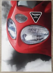 Triumph Motorcycle Range Brochure c.2007 - Sprint Daytona Trophy Tiger Legend TT - Picture 1 of 4